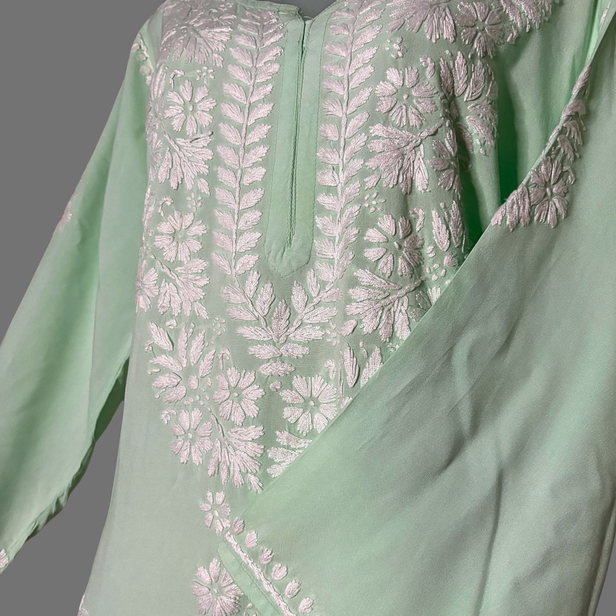 Lina Rayon-Mint Green Kurta