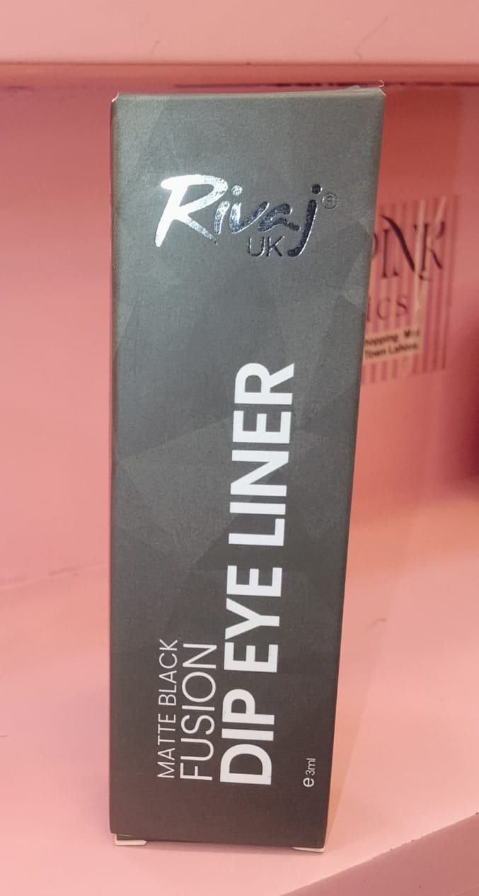 Rivaj UK Matte Black Fusion Dip Eye Liner