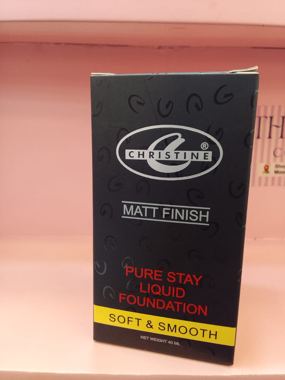 Christine Matt Finish Pure Stay Liquid Foundation
