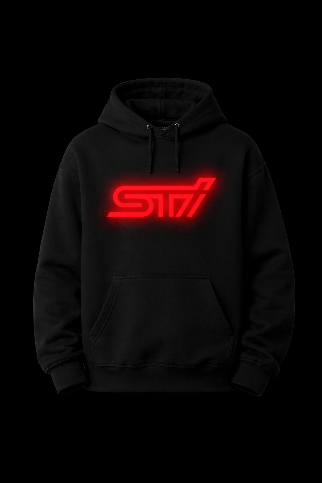 Neon STI Logo Hoodie