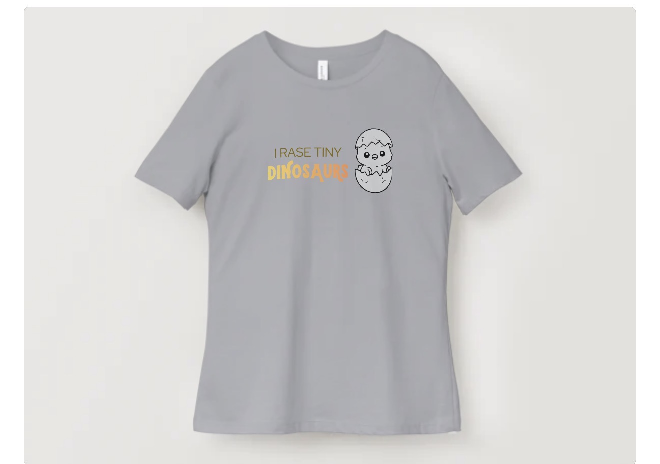 Tiny Dinosaur Graphic T-Shirt