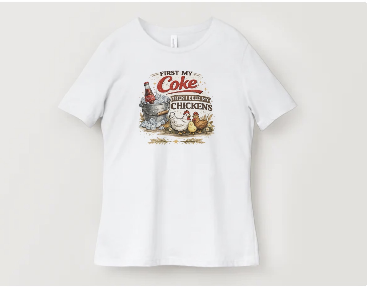 Farm Life Coke Chicken Tee