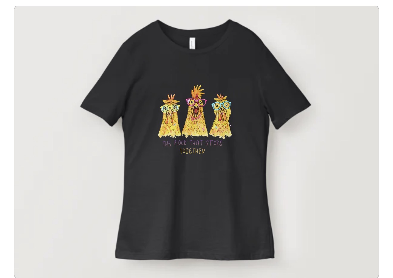 Quirky Chicken Graphic Tee