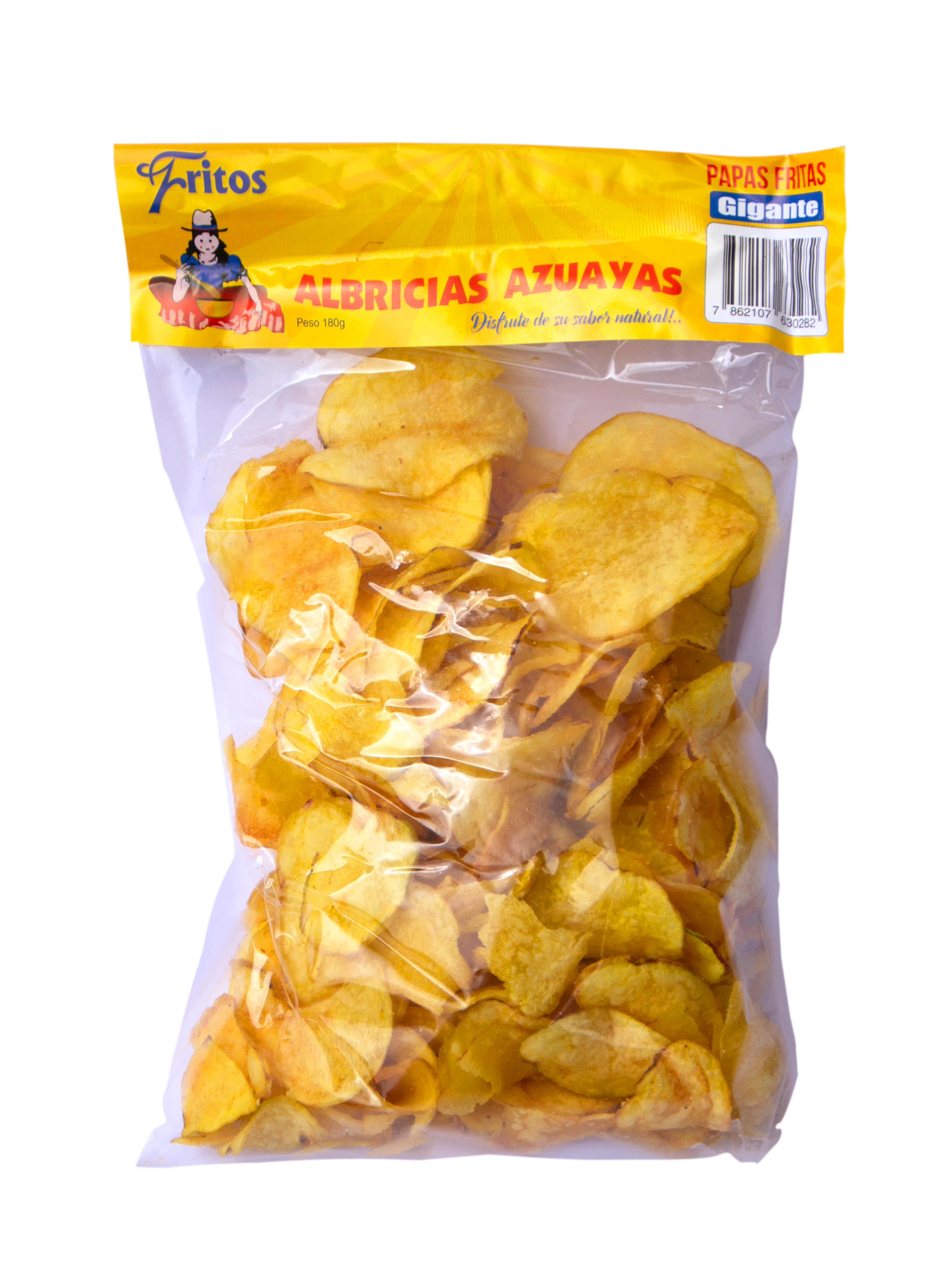 Papas Fritas Naturales Gigante