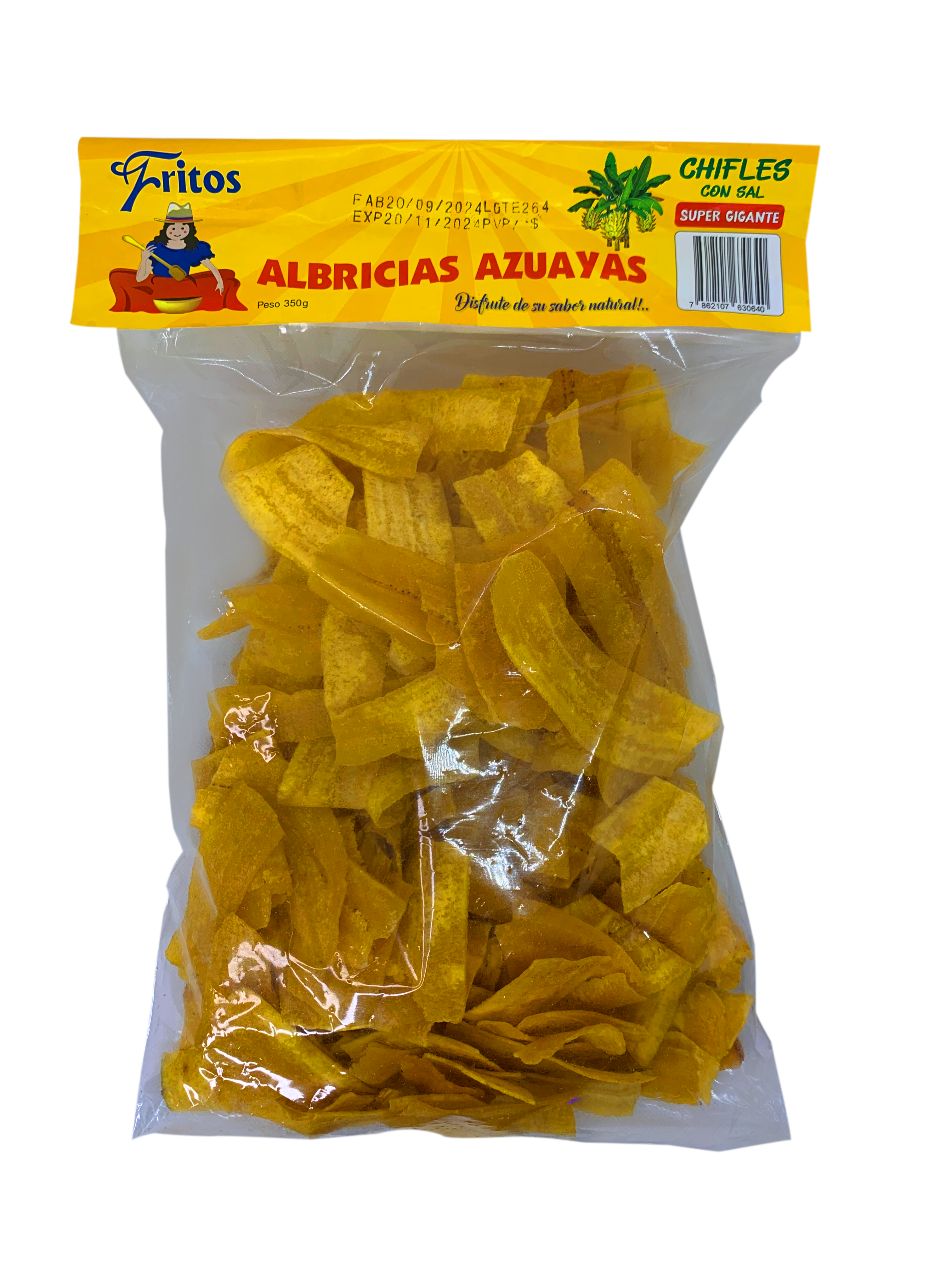 Chifles con sal Super Gigante