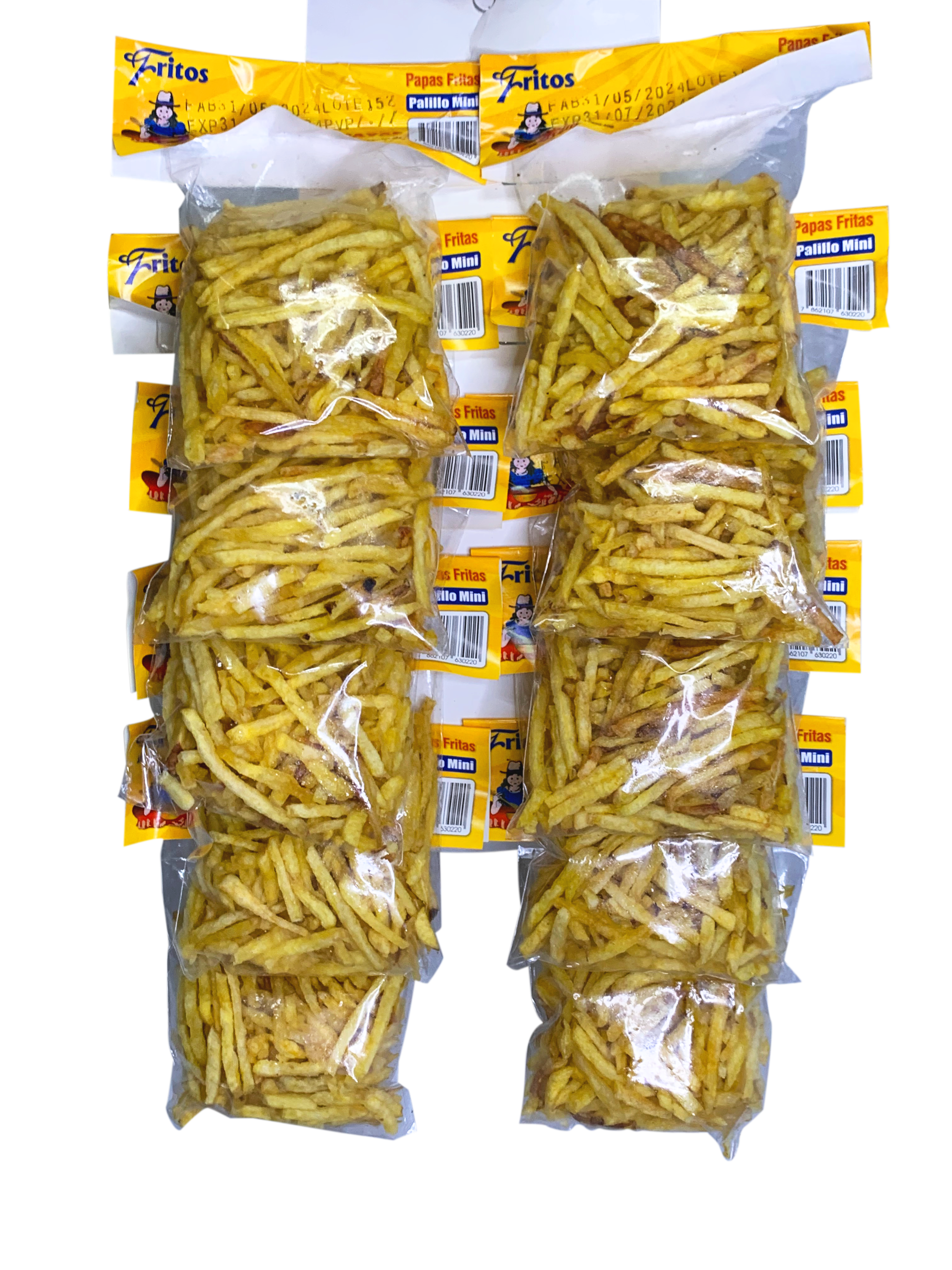 Papas Palillo Naturales Mini