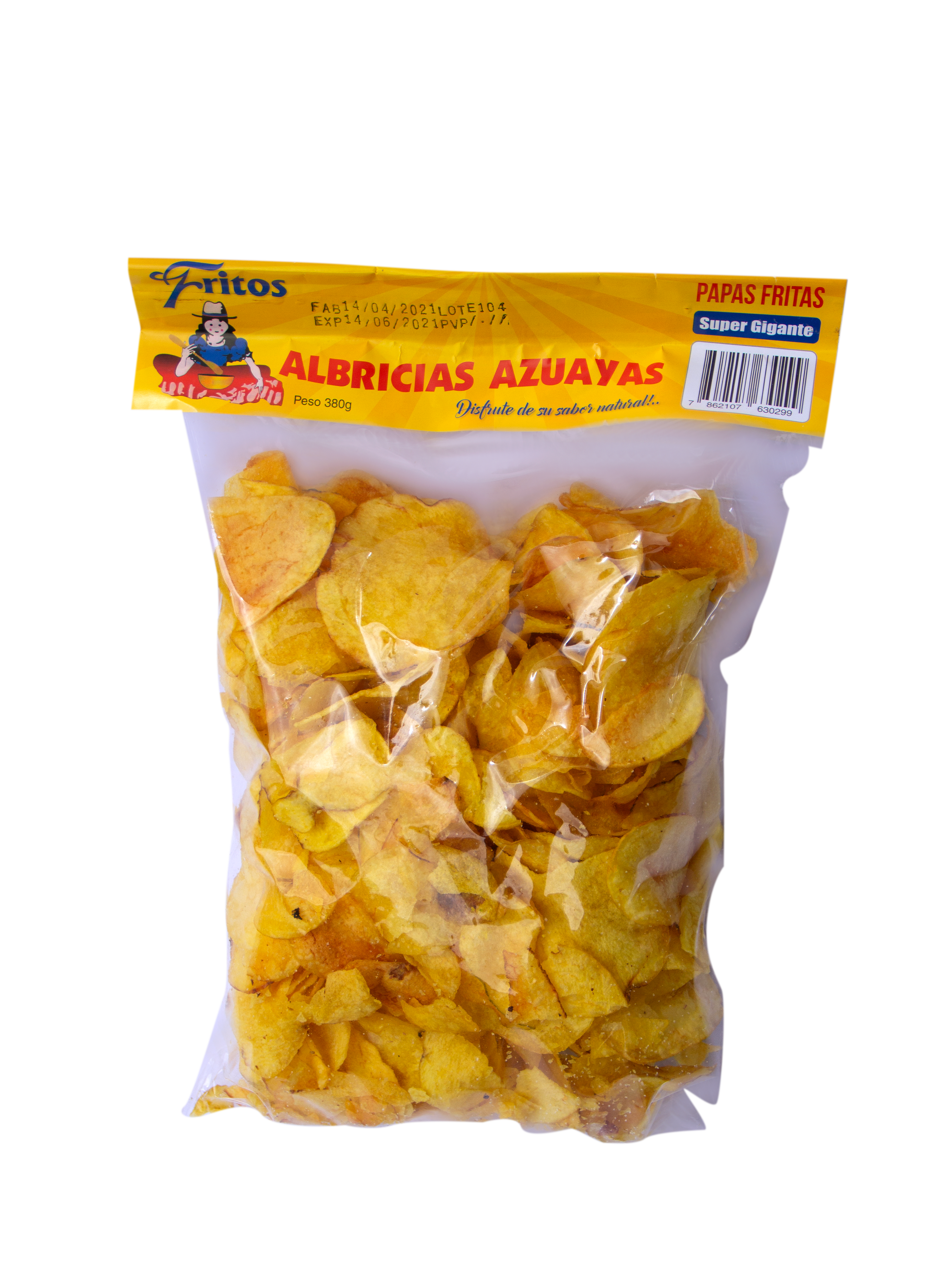 Papas Fritas Naturales Super Gigante