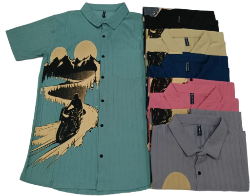 Men's Graphic Casual Shirts
