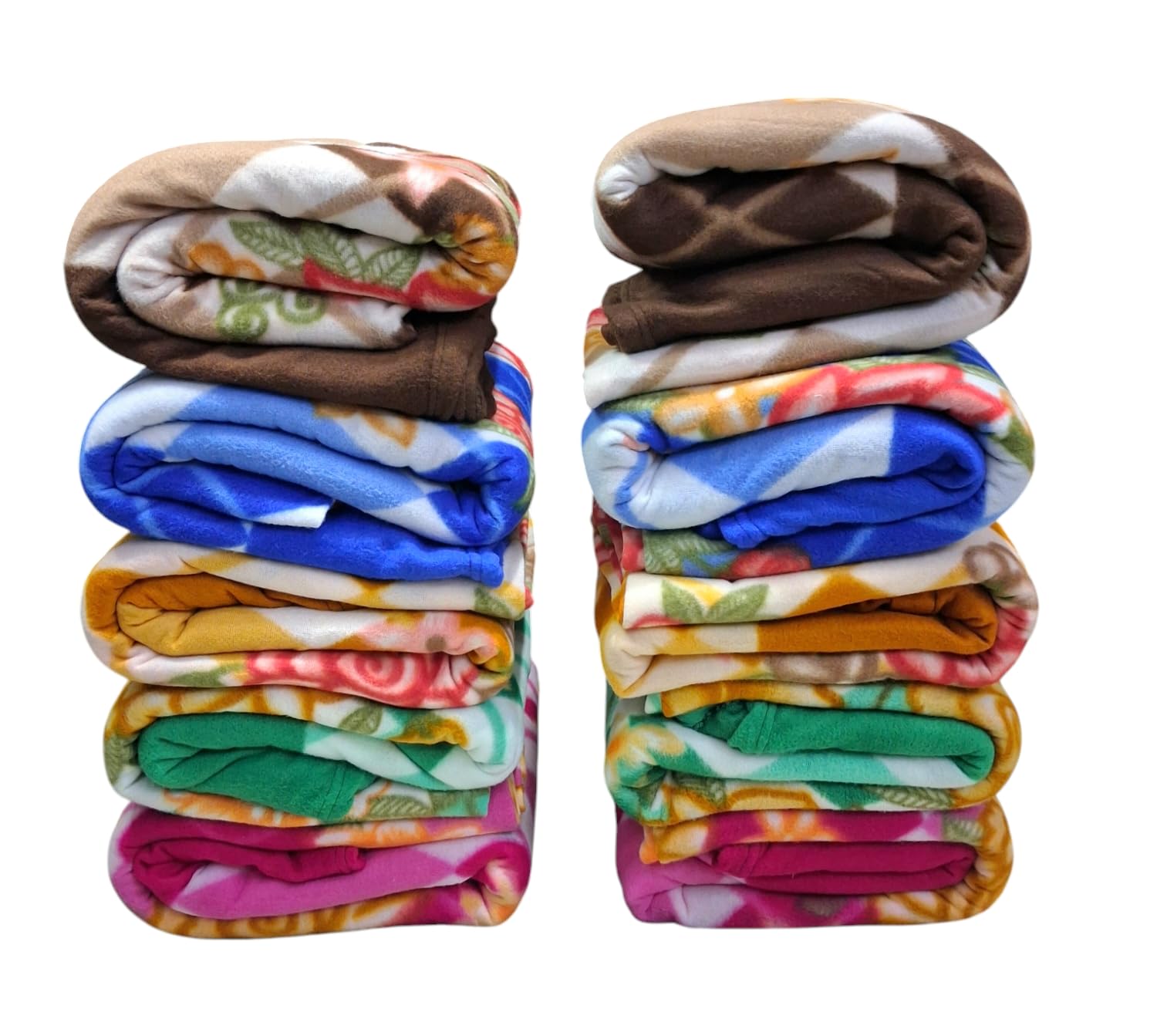 Soft Printed Fleece Single Bed AC Fleece Wool Blanket | Skin Friendly || Multicolour || (2)