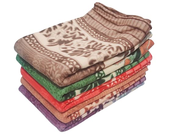 Soft Printed Fleece Single Bed AC Fleece Wool Blanket | Skin Friendly || Multicolour || (2)