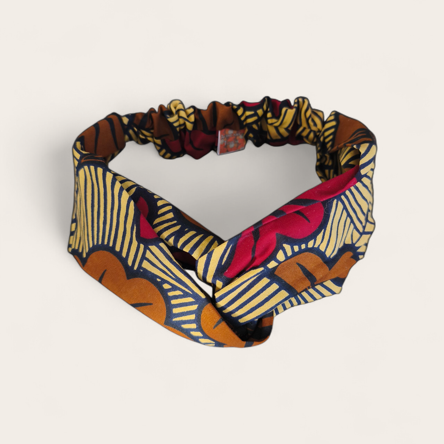 Headband Fleurs de Mariage - Bordeaux & Marron