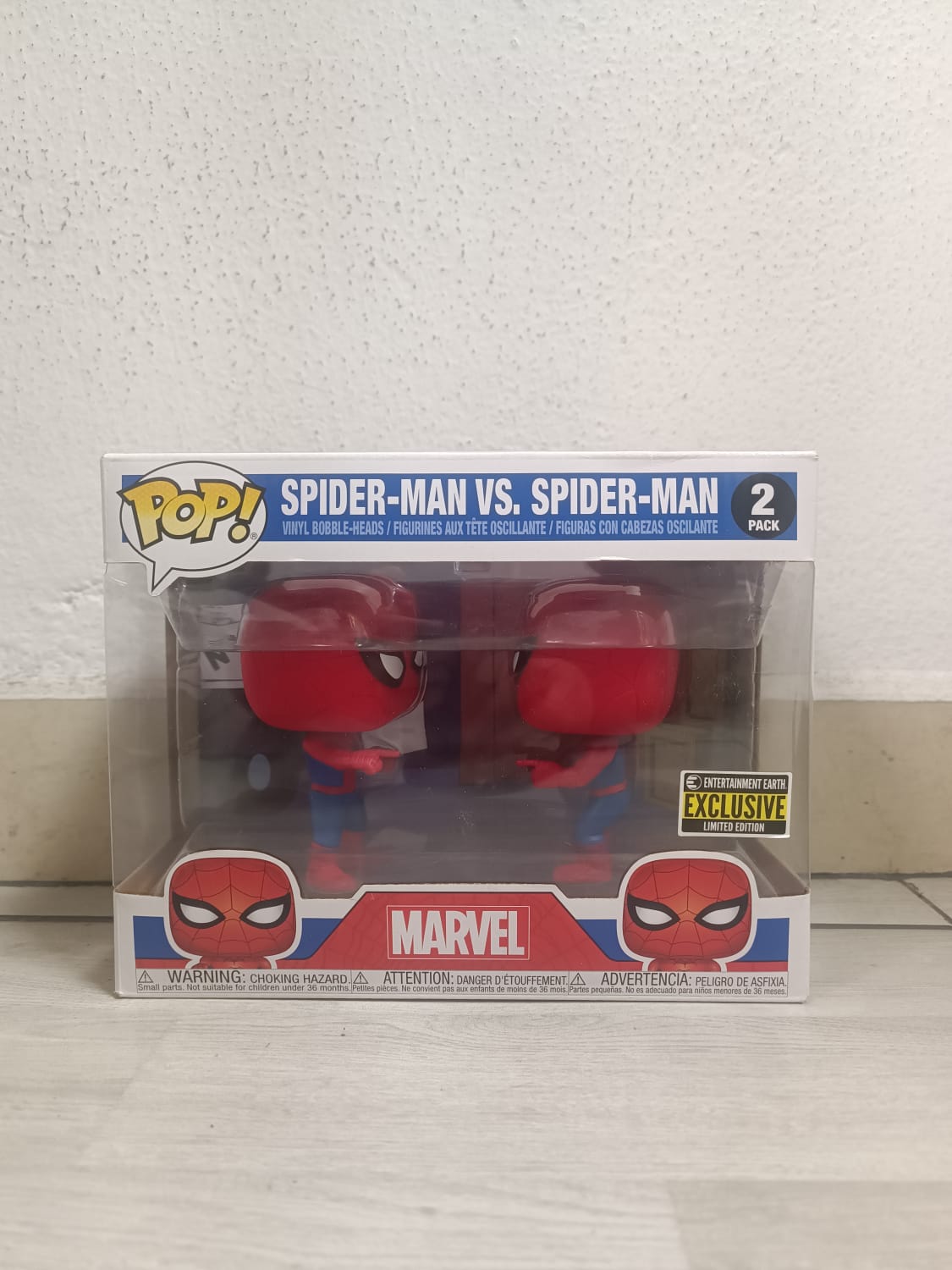 Spider-Man vs. Spider-Man Funko Pop!