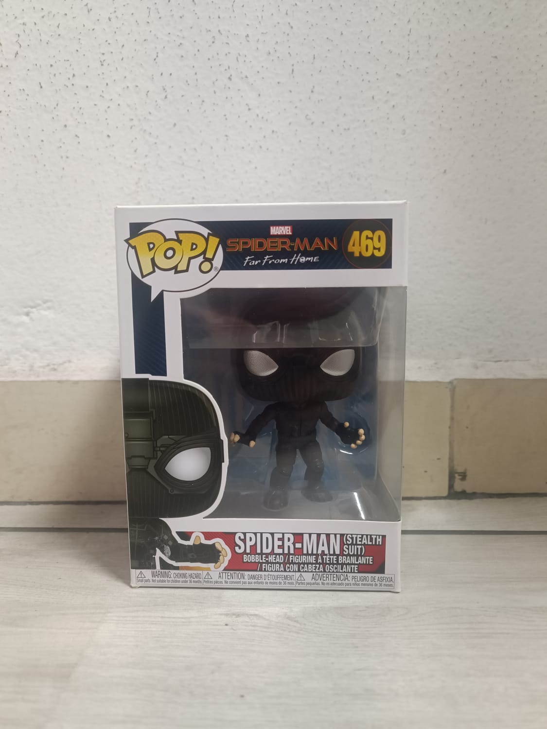 Spider-Man (Traje sigiloso) Funko Pop #469