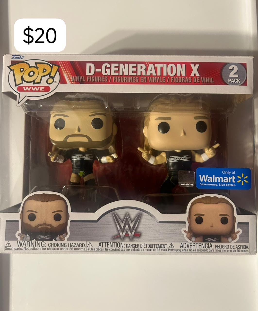 Funko Pop WWE D-Generation X 2 Pack