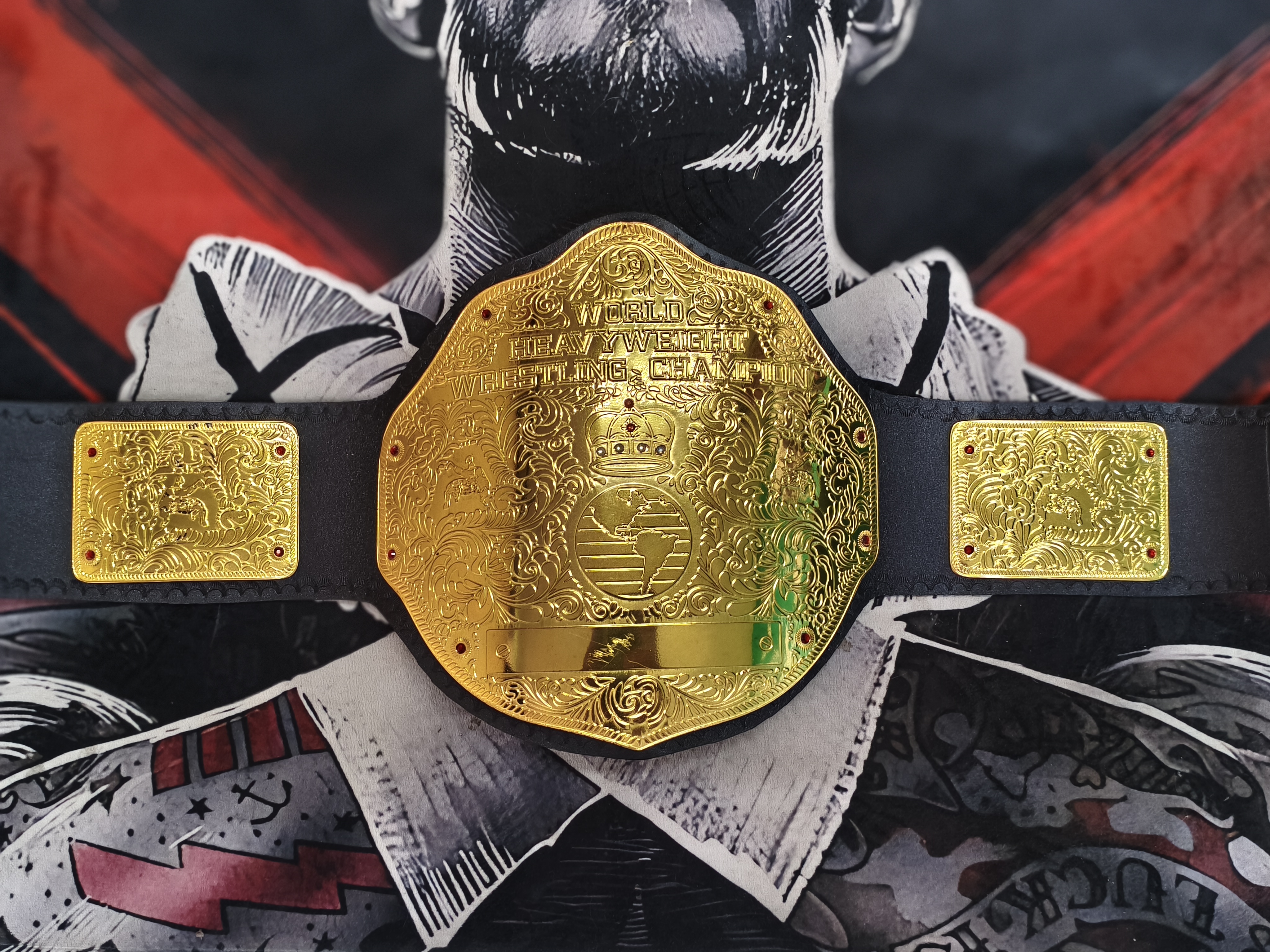 Wwe World Heaviweight Champion "Big Gold"