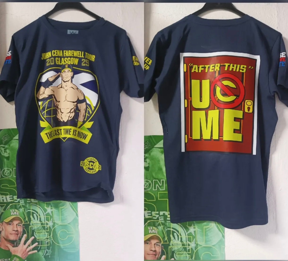 Camiseta Réplica John Cena "Glasgow"