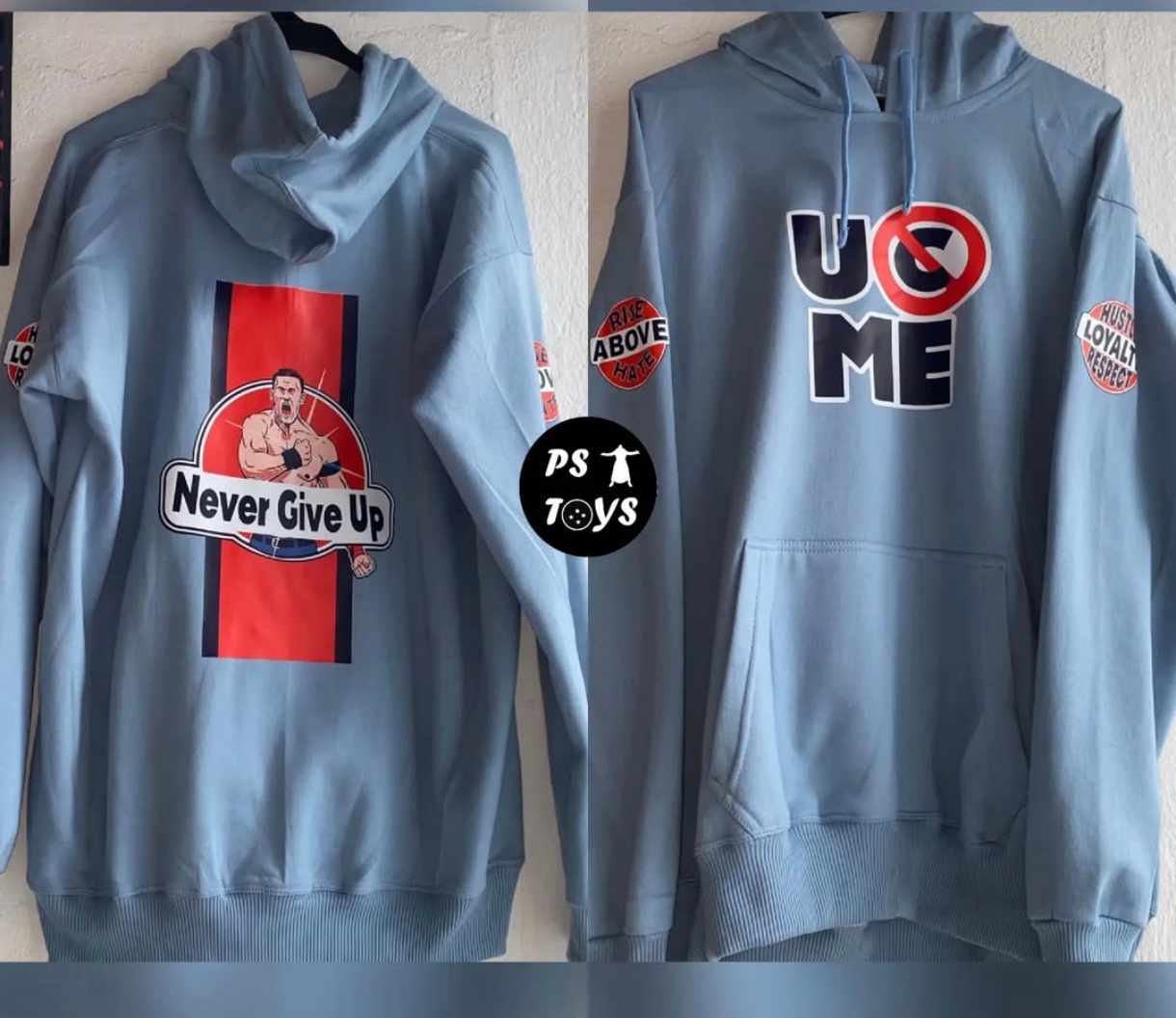 Hoddie Réplica John Cena "Never Give Up"