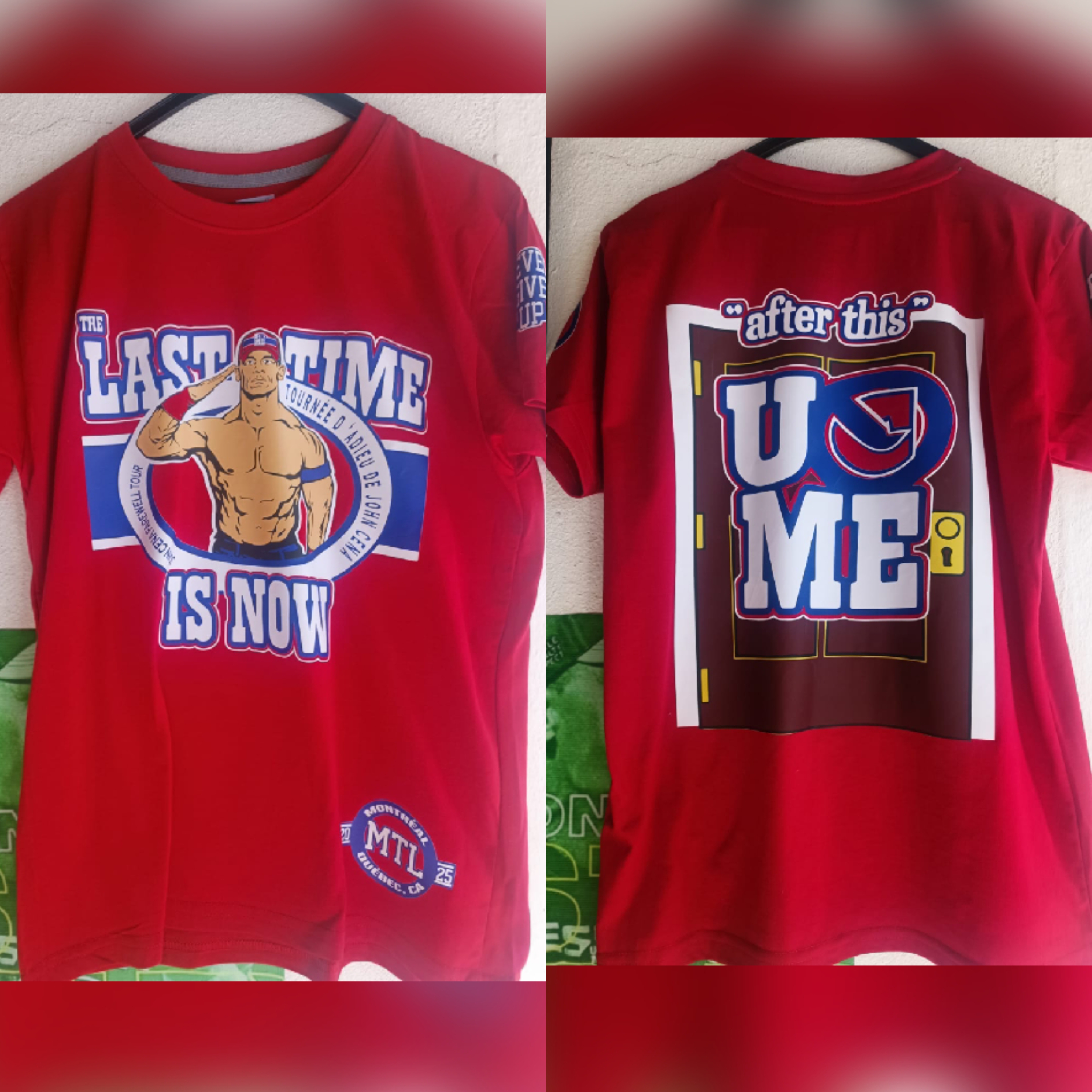 Camiseta Réplica John Cena Montreal