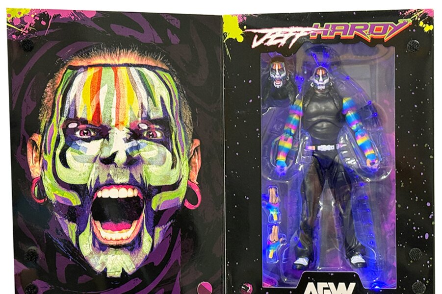 Jeff Hardy Black Light Edition AEW