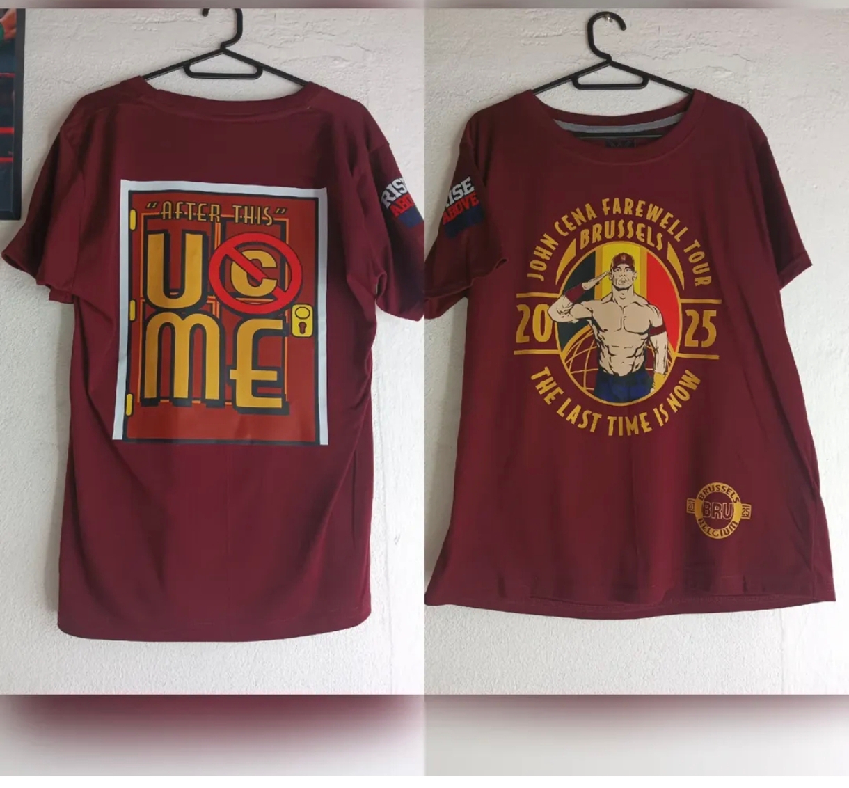Camiseta Réplica John Cena "Brussels"