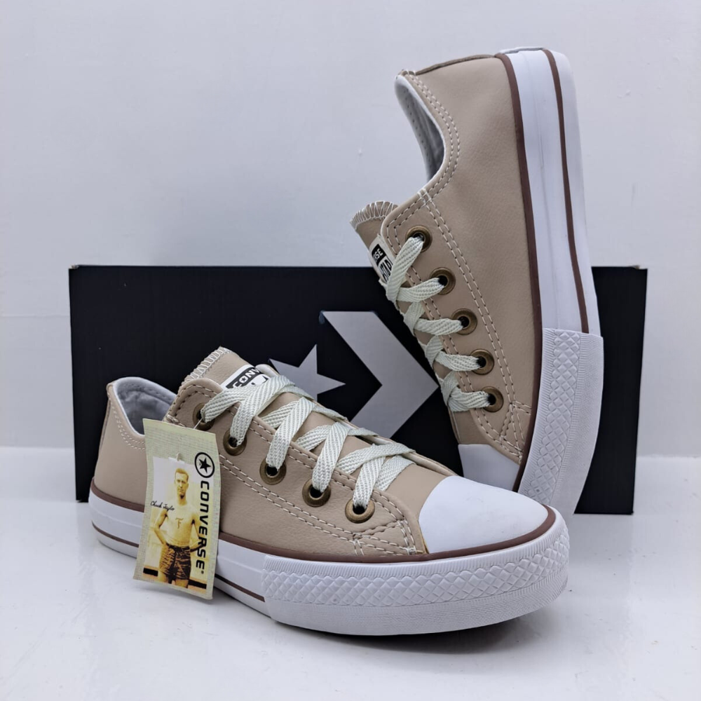 Tênis Converse All Star Bege