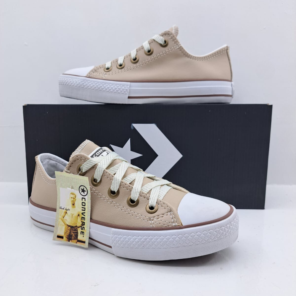 Tênis Converse All Star Bege