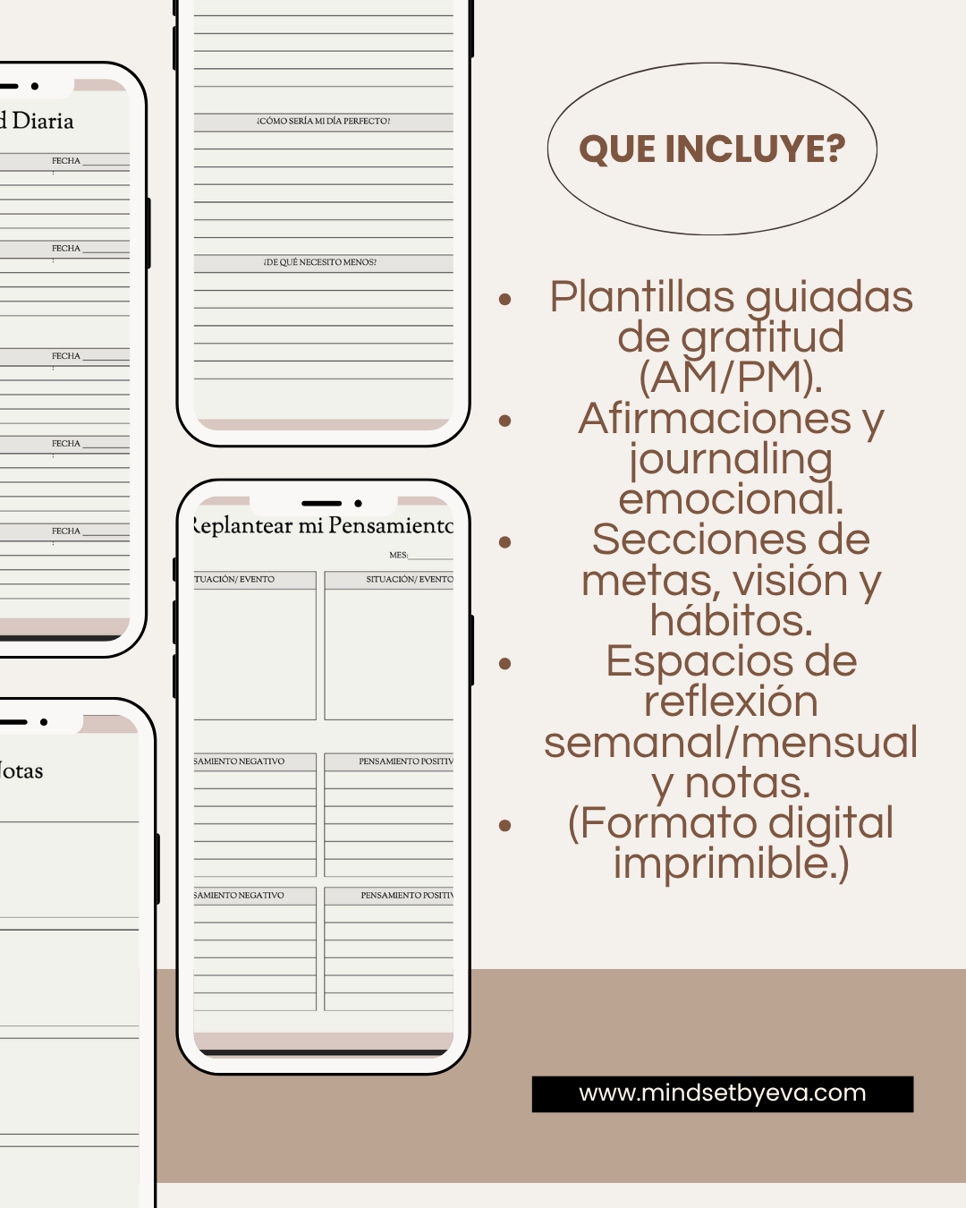 Diario de gratitud consciente