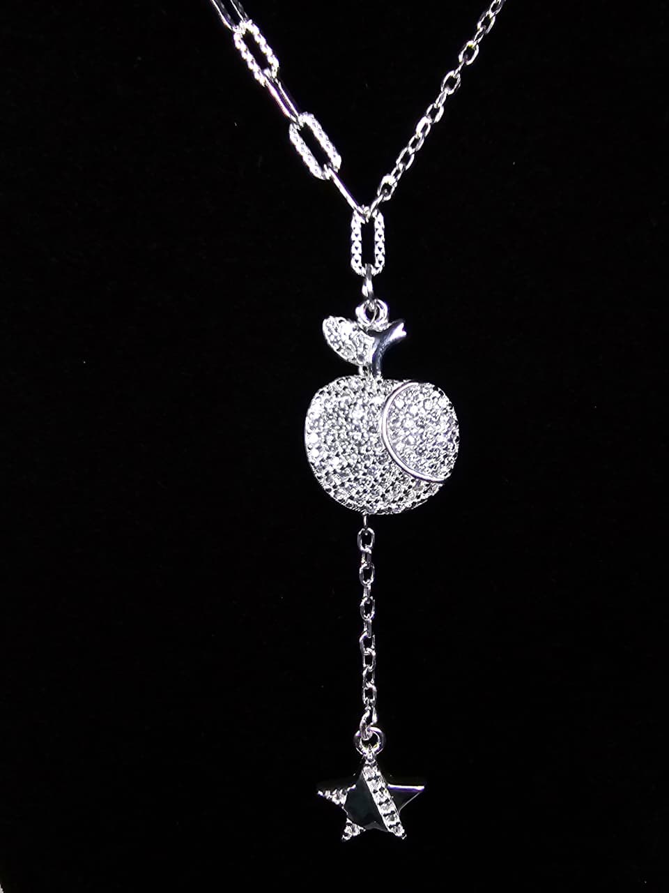 Collar Manzana Pecadora Plata 925