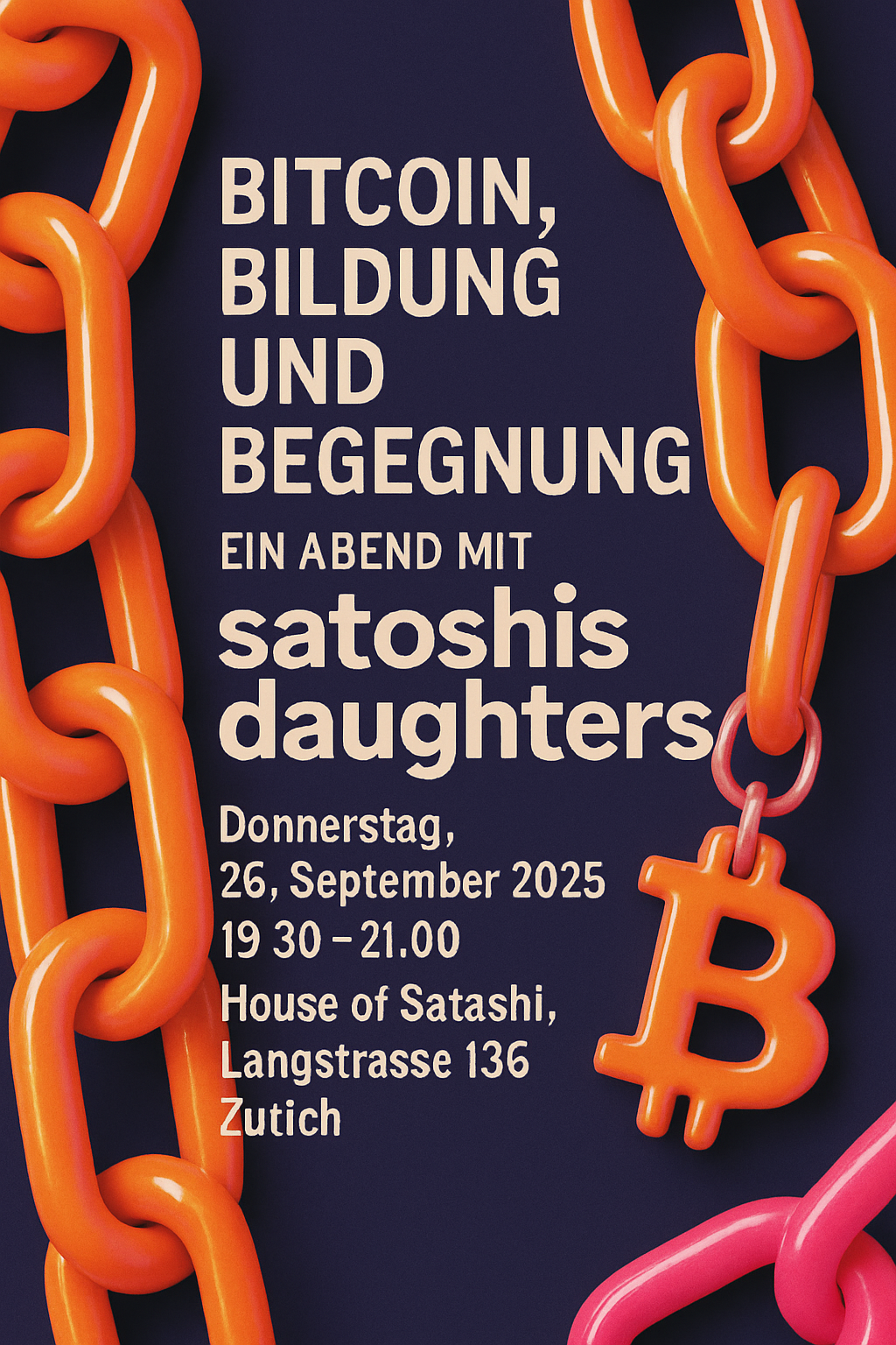 Bitcoin, Bildung und Begegnung