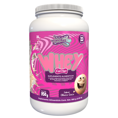 Whey for Her sabor Choco Coco
