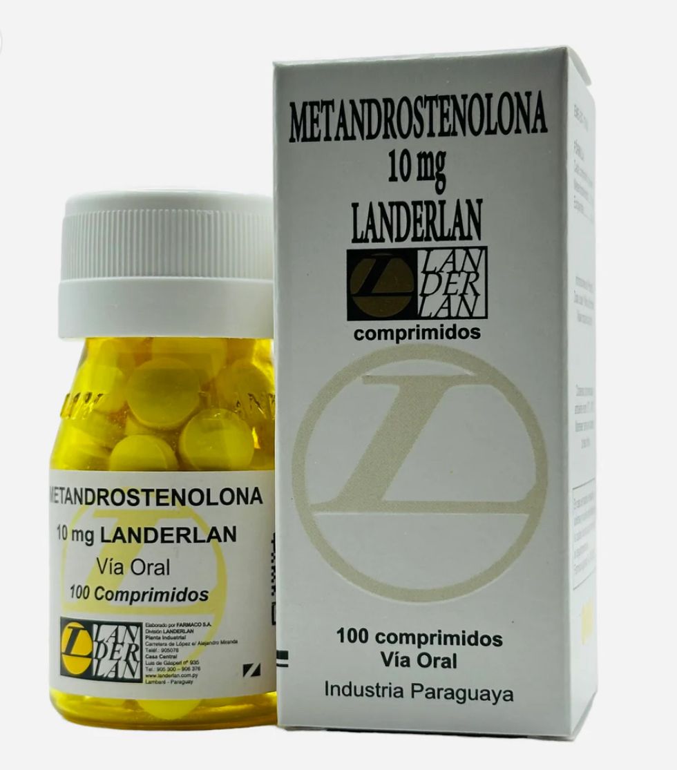 Metandrostenolona 10 mg Landerlan
