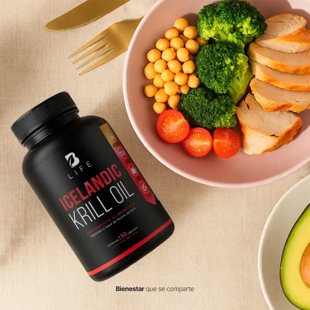 Icelandic Krill Oil B Life® – Omega-3 puro con Astaxantina