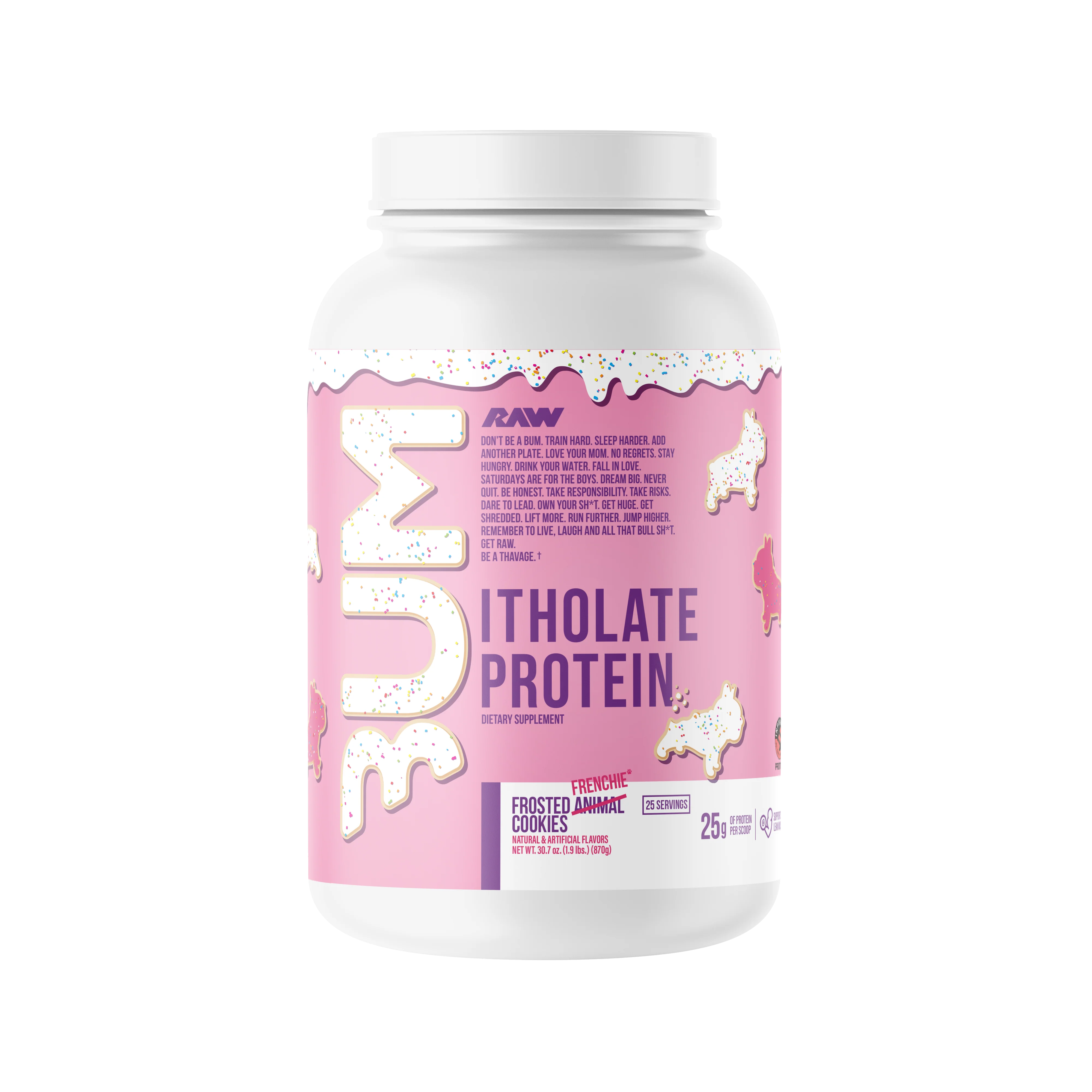 RAW Bum Isolate Protein 26 Servicios