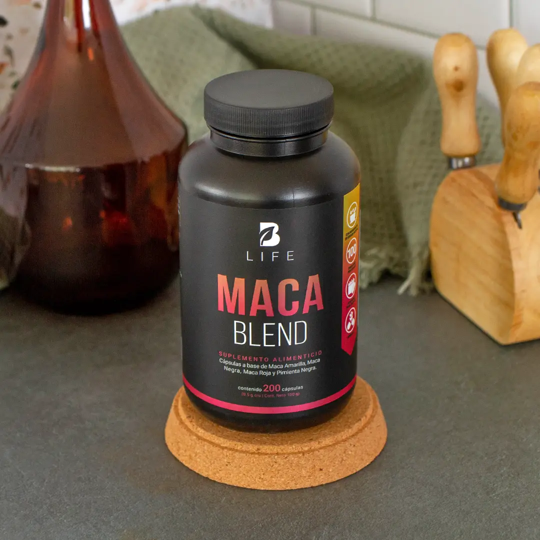 Maca Blend B Life® – Energía y vitalidad con Maca Amarilla, Negra y Roja
