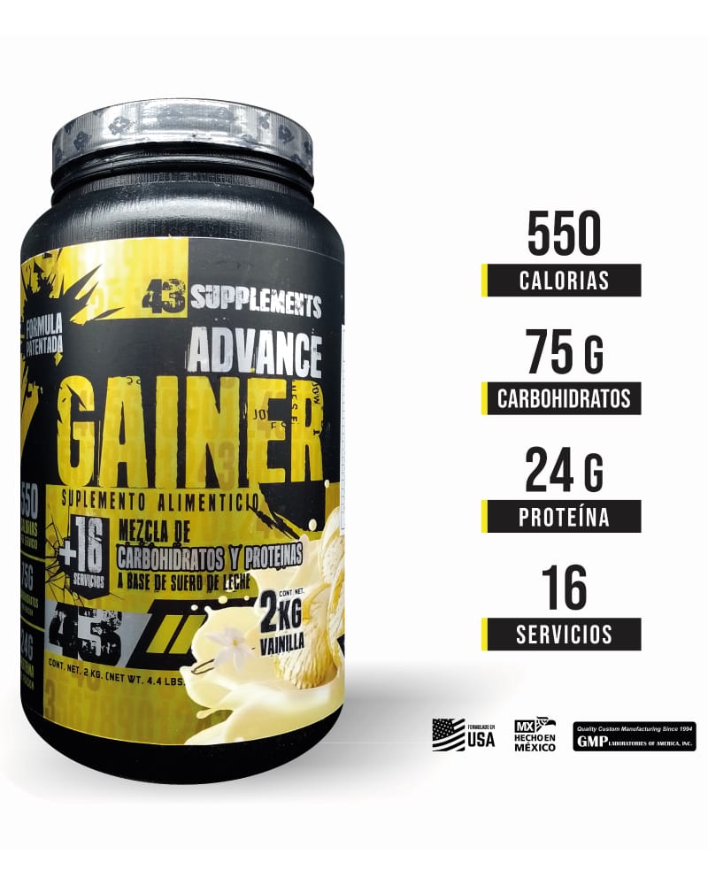 Advance Gainer – 43 Supplements