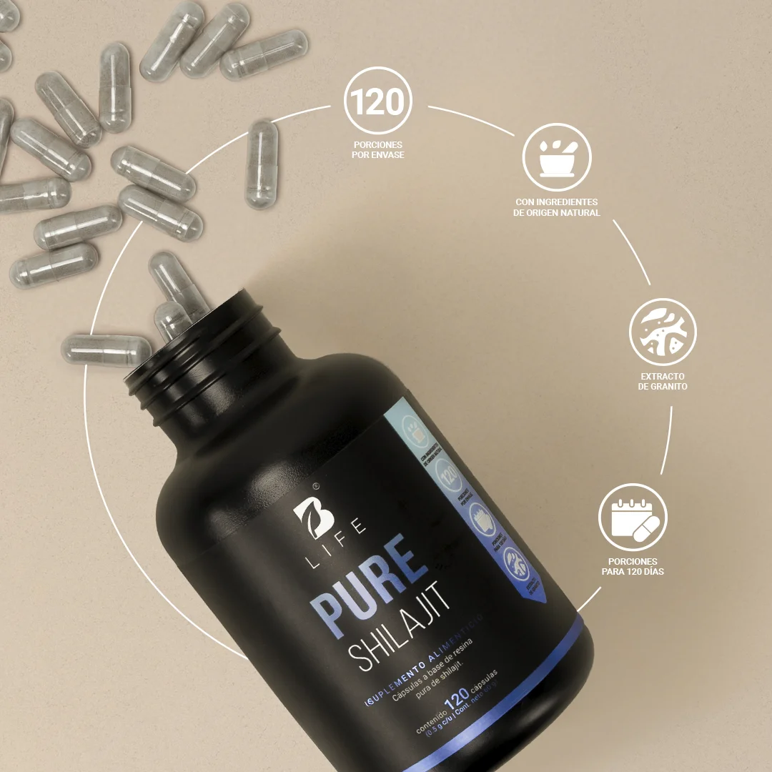 Pure Shilajit B Life® – Energía y vitalidad natural