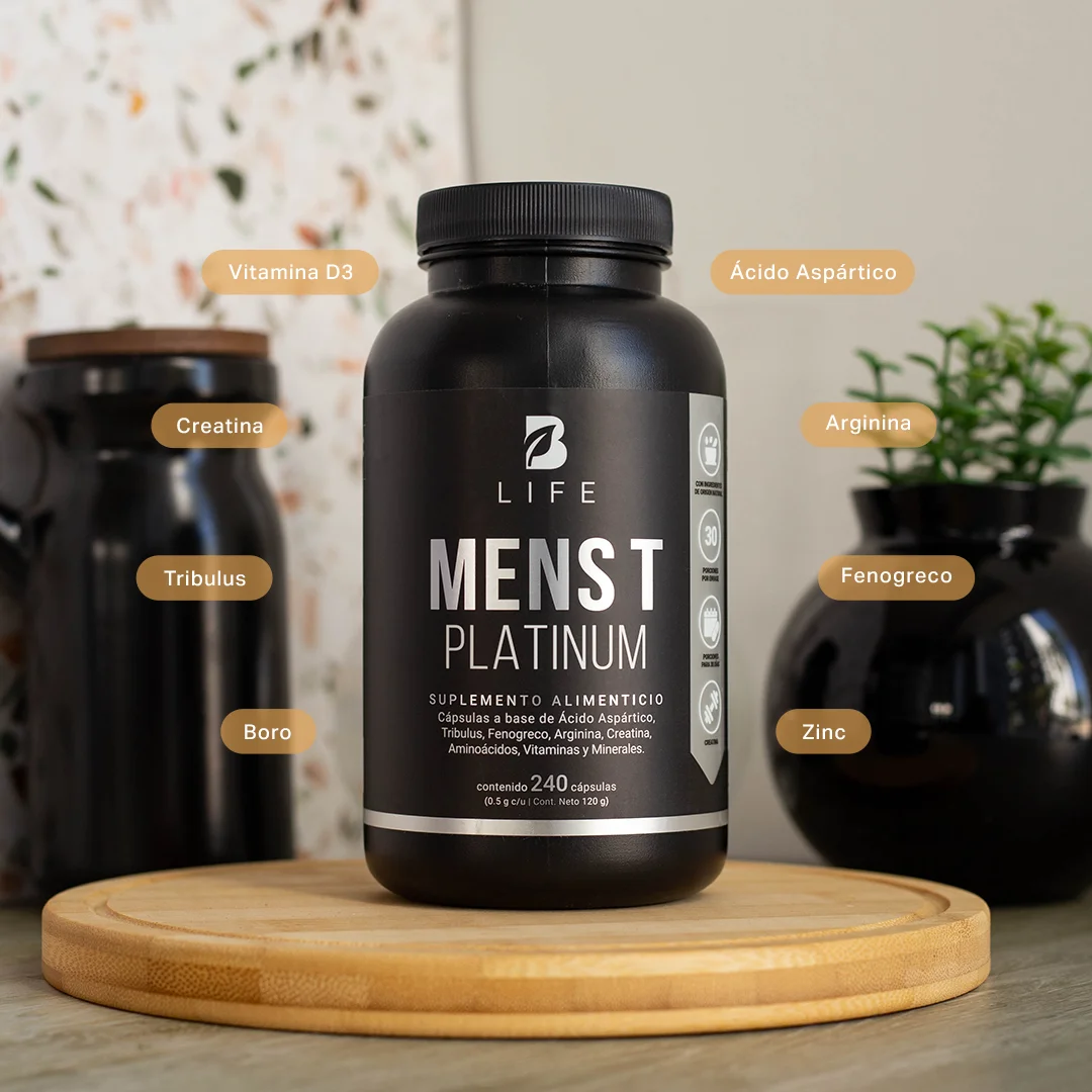 Mens T Platinum B Life® – Energía, fuerza y vitalidad masculina