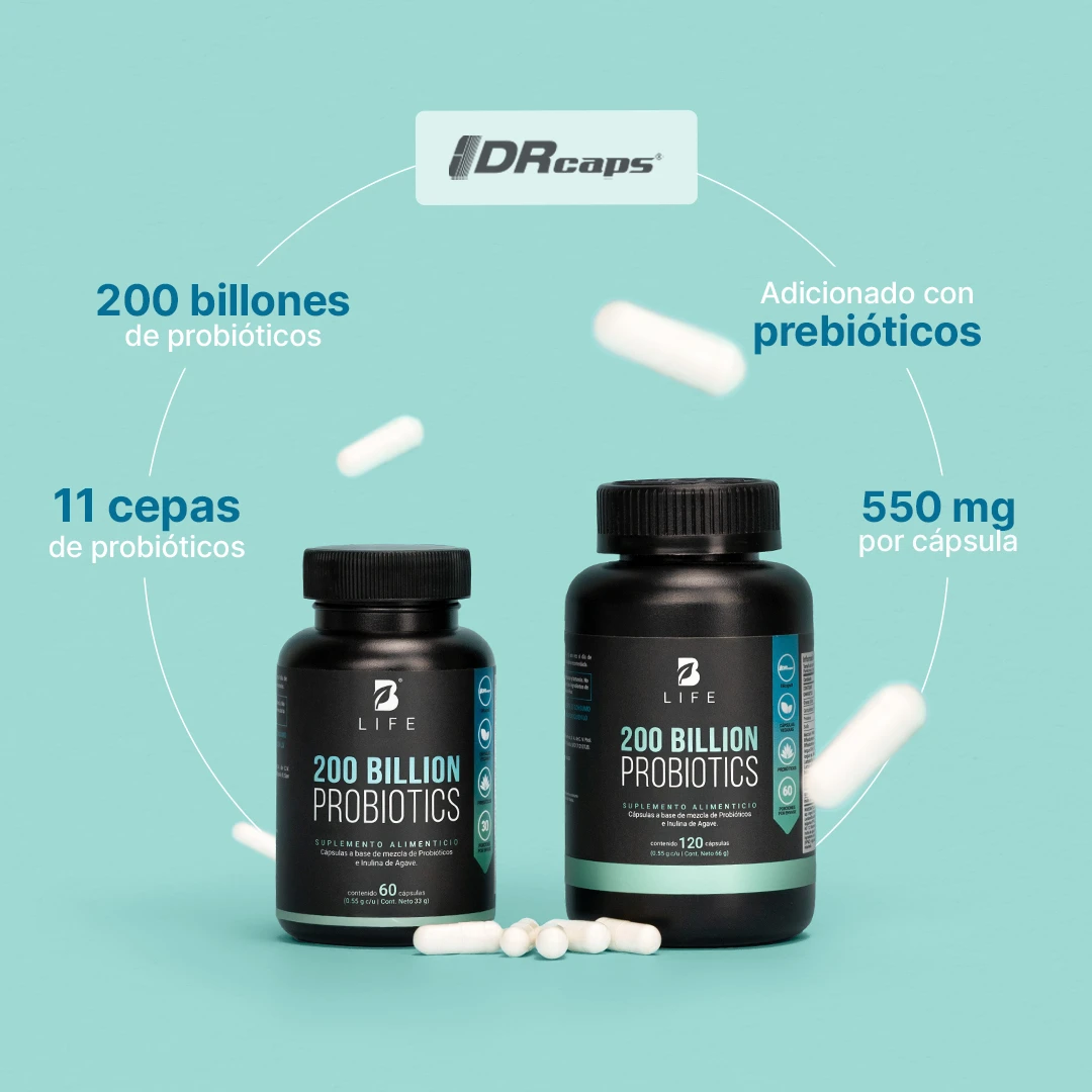 200 Billion Probiotics B Life® – Probióticos de alta potencia