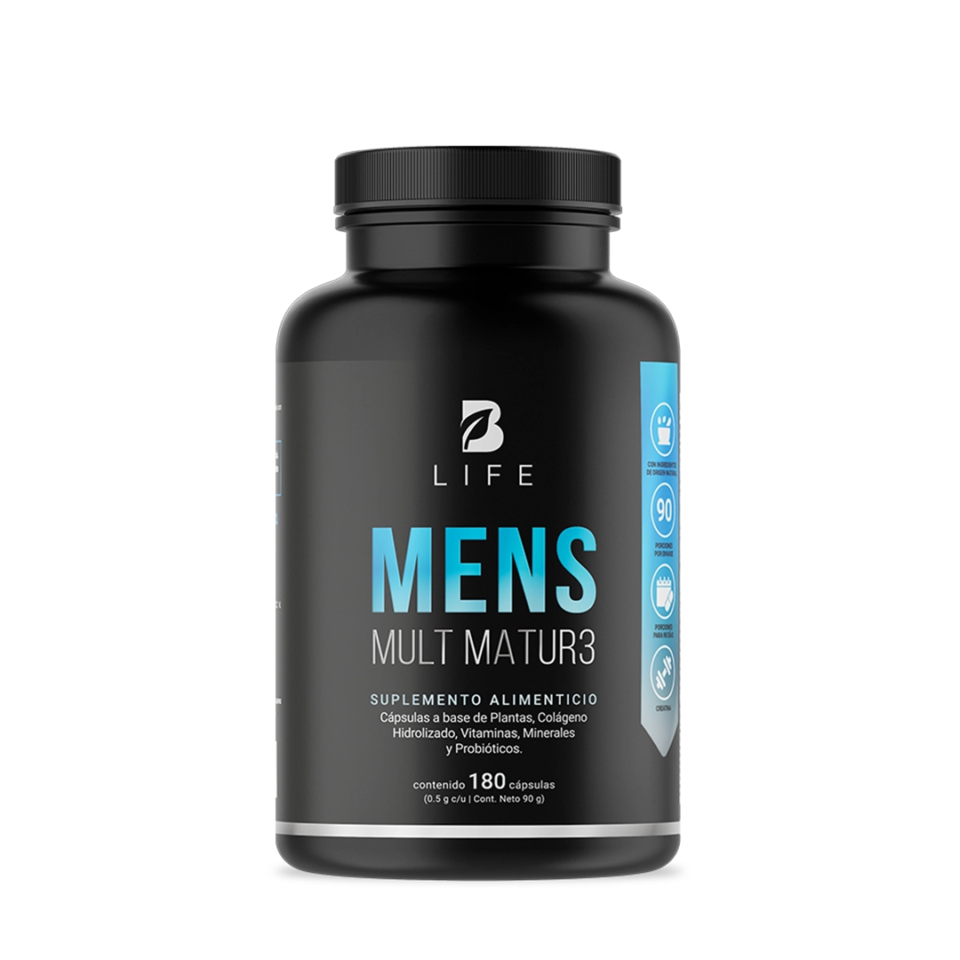 Mens Mult Matur3 B Life® – Fuerza y vitalidad para hombres