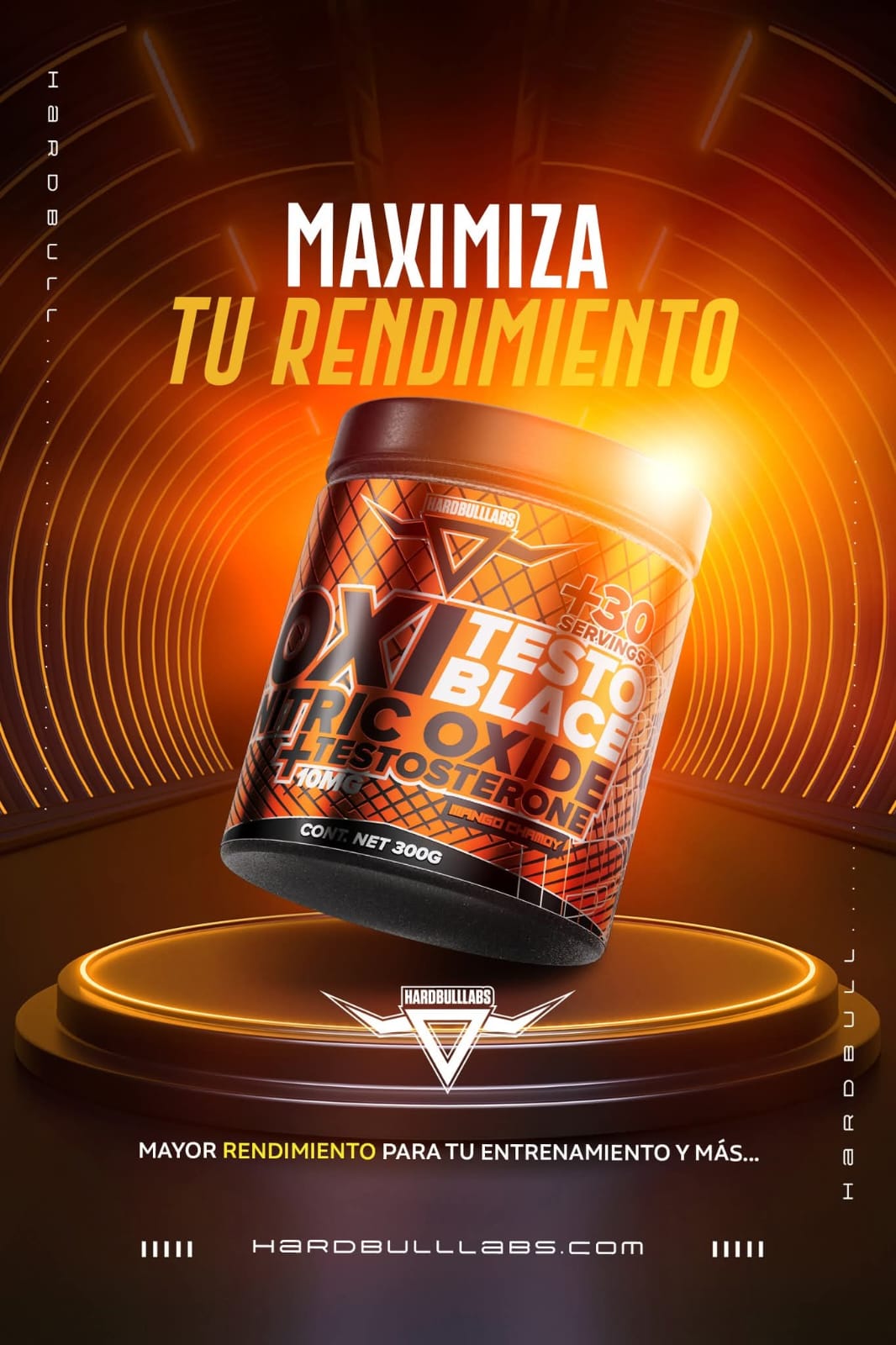 Testo Black Nitric Oxide – Mango Chamoy