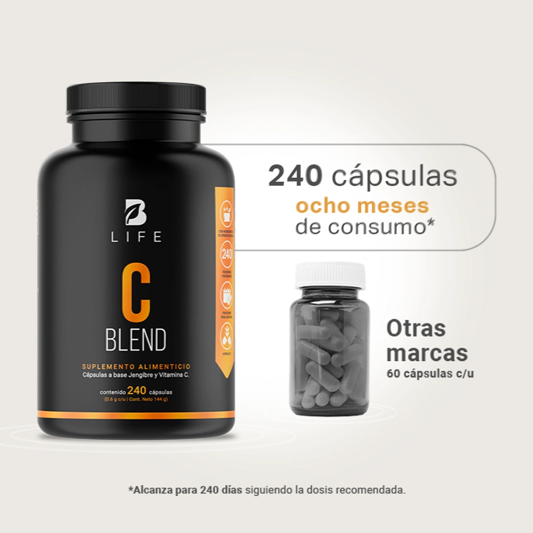 C Blend B Life® – Vitamina C con Jengibre
