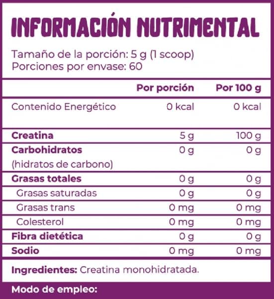 Creatina Natural