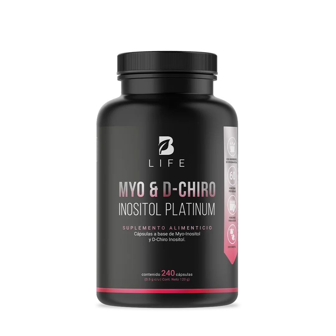 Myo & D-Chiro Inositol Platinum B Life® – Balance femenino en proporción natural 40:1