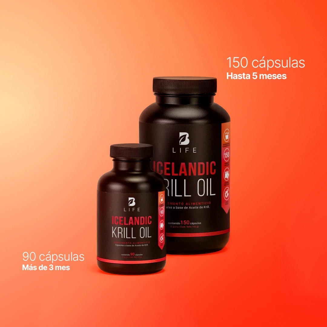 Icelandic Krill Oil B Life® – Omega-3 puro con astaxantina