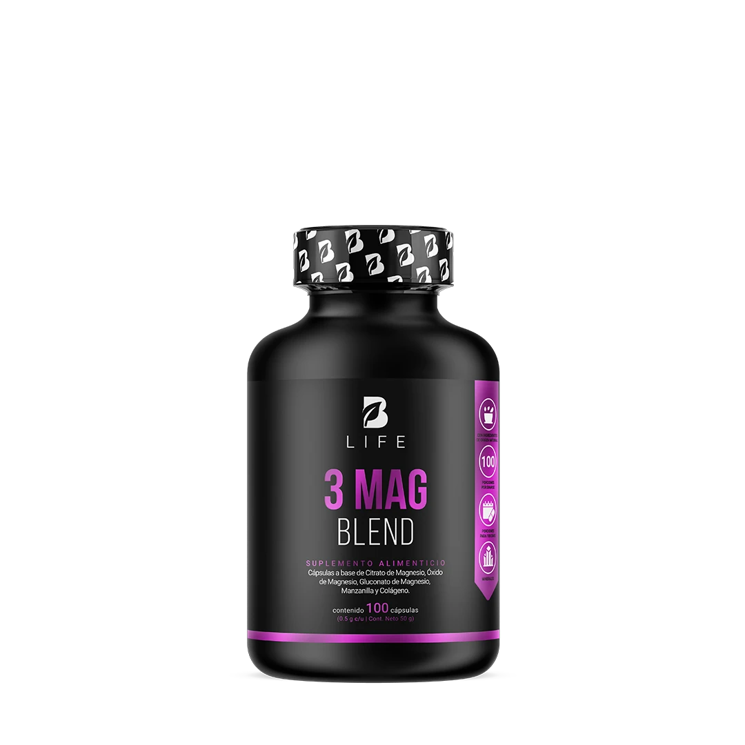 3 Mag Blend B Life® – Magnesio + Colágeno + Manzanilla