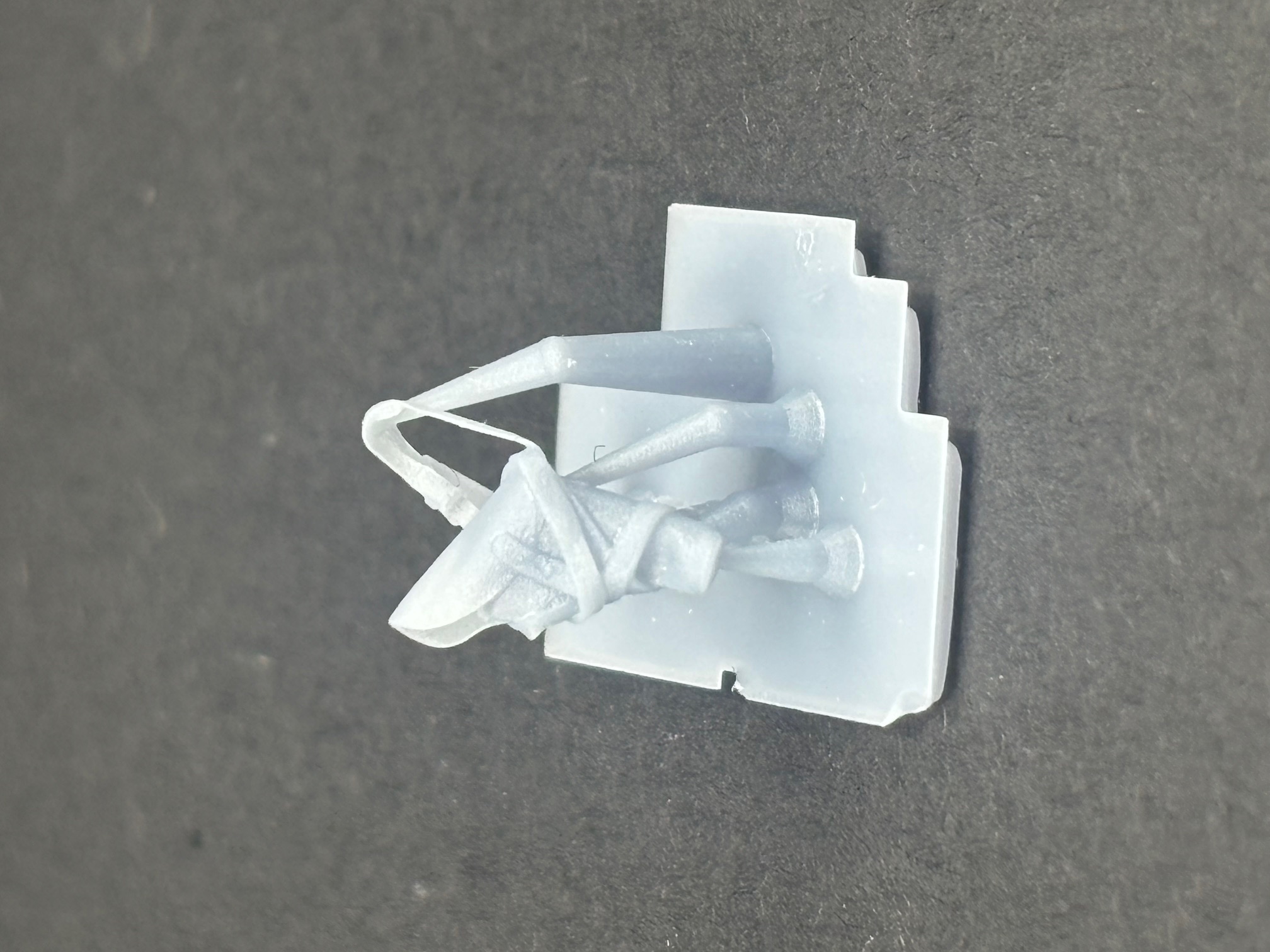 Signal Pistol in holster B with strap wrapped around