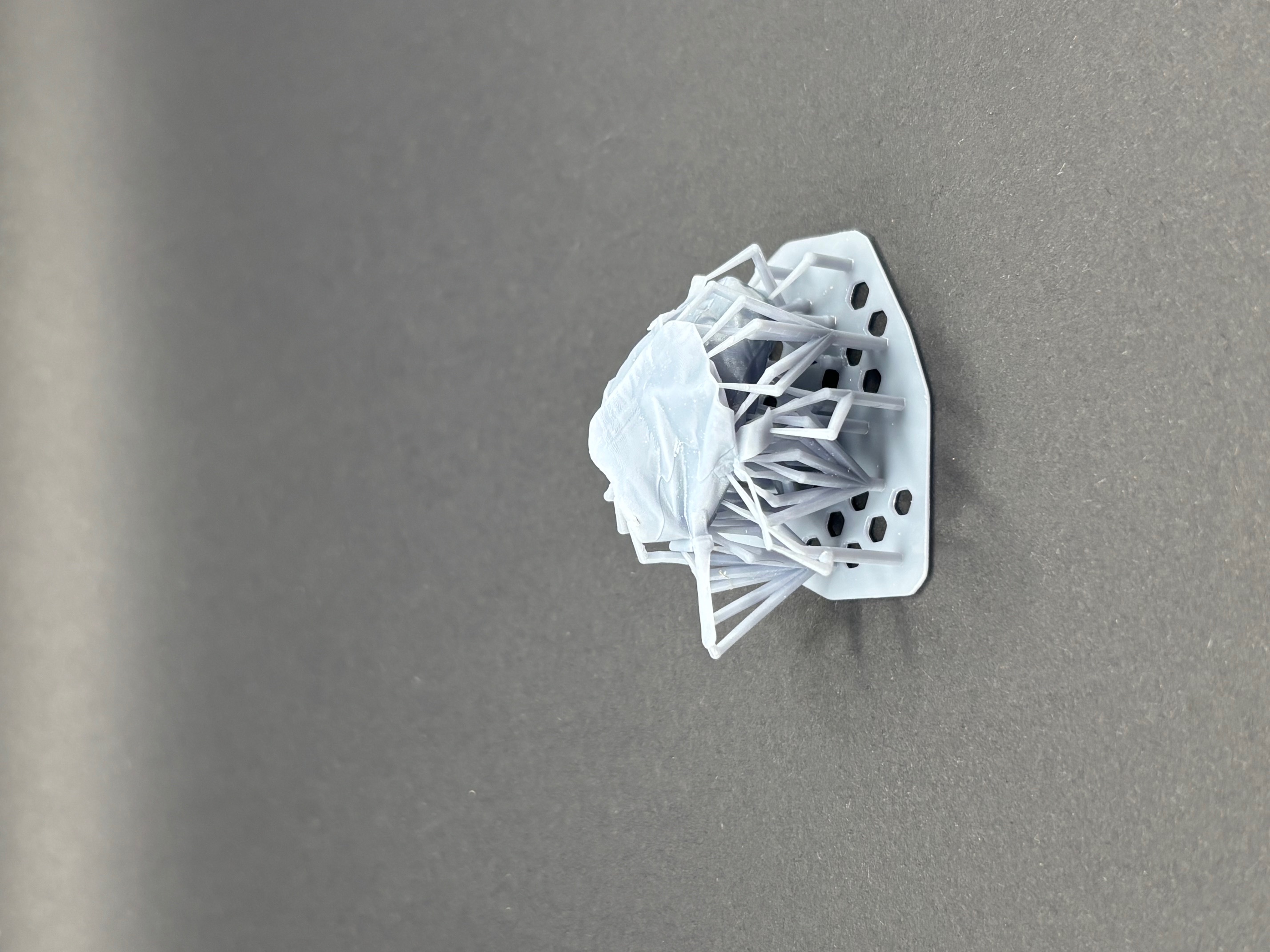 37 pattern Large pack hanging undone.