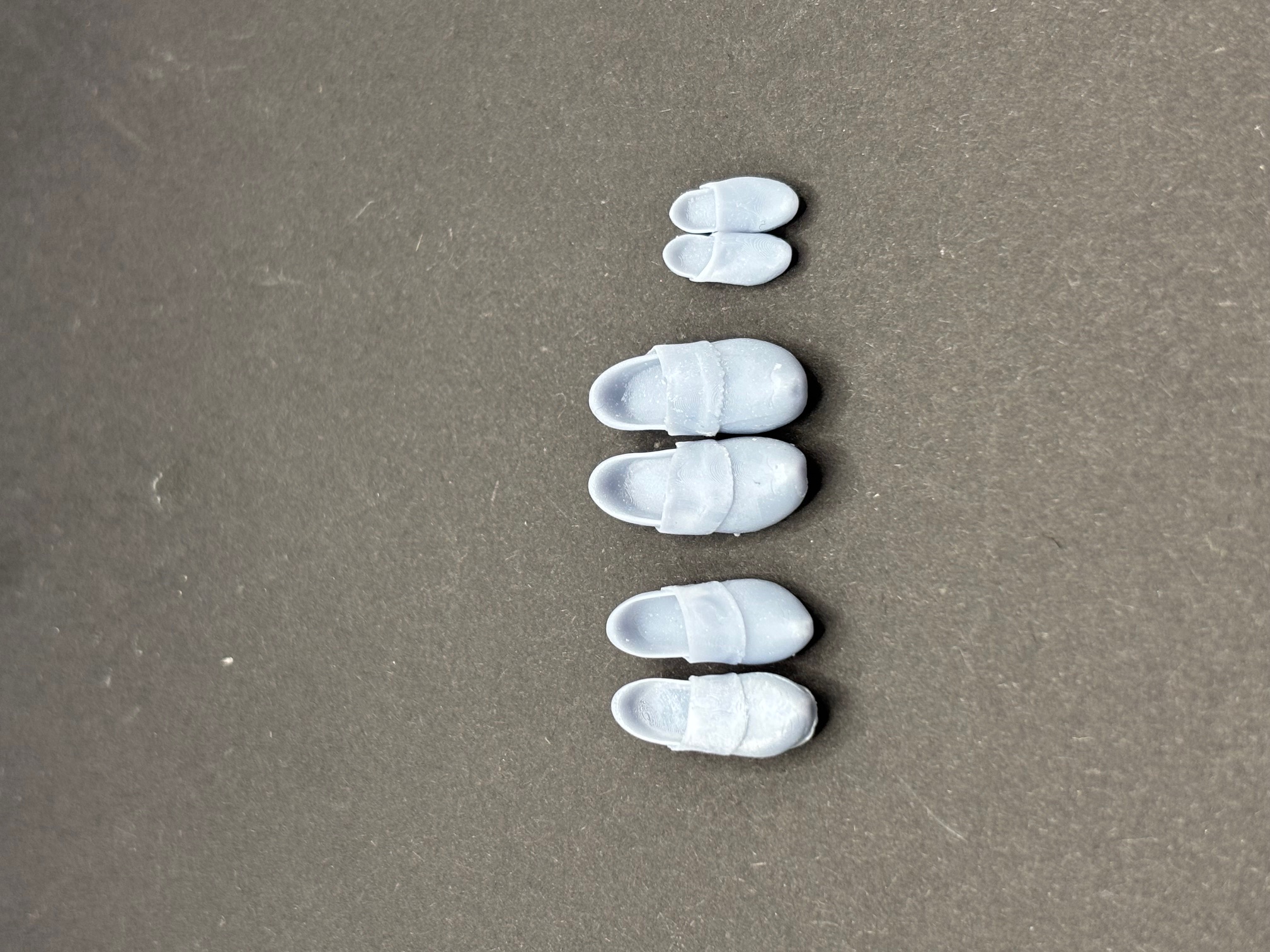 3 pairs of traditional clogs or Sabot