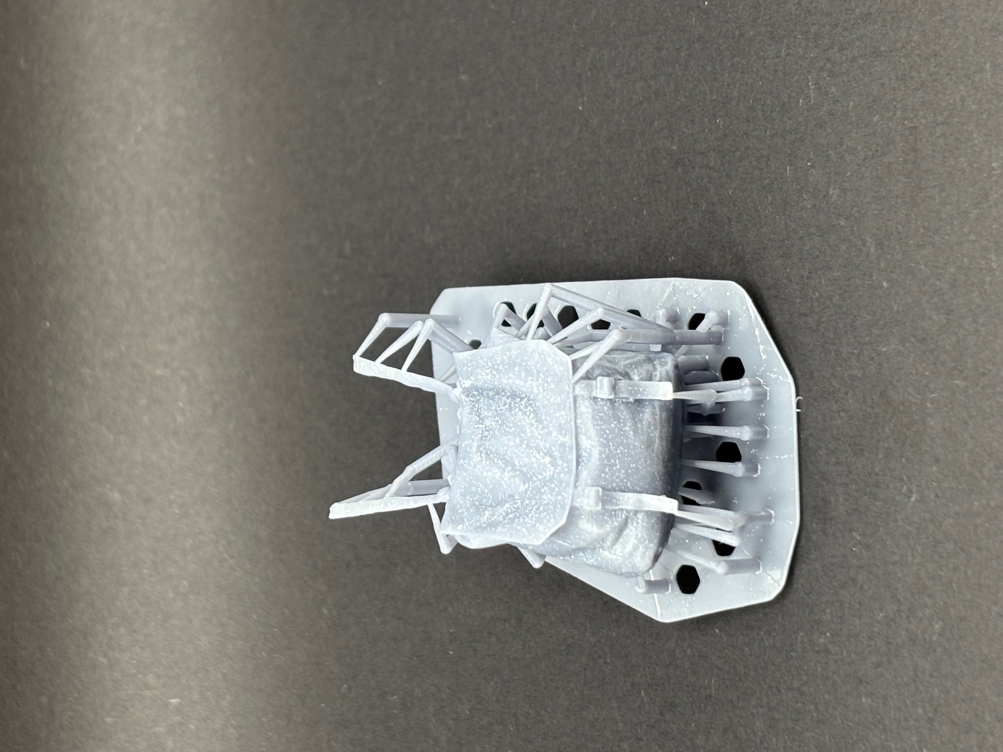 37 Pattern Backpack, hanging half full B