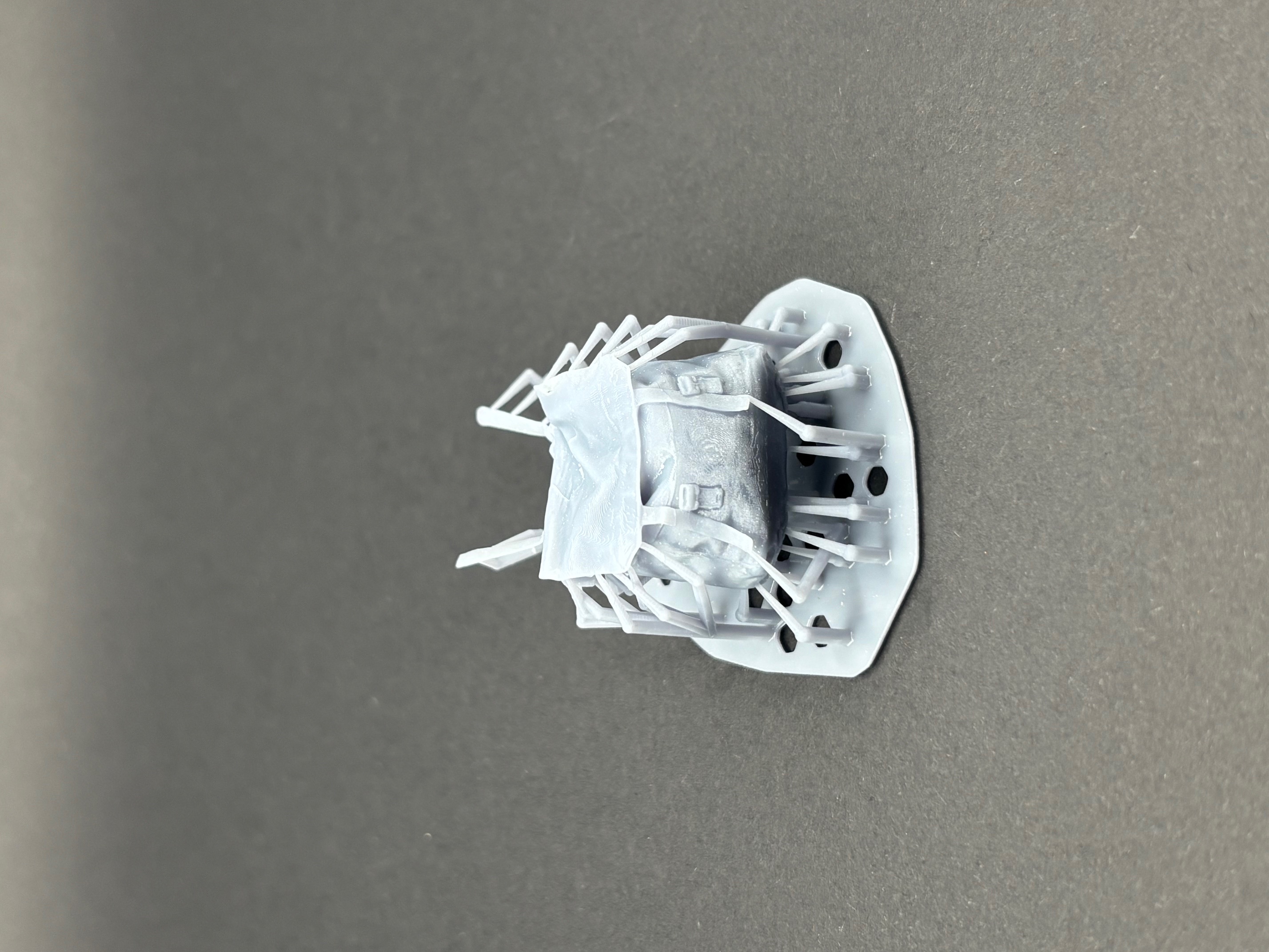 37 pattern Large pack hanging undone.